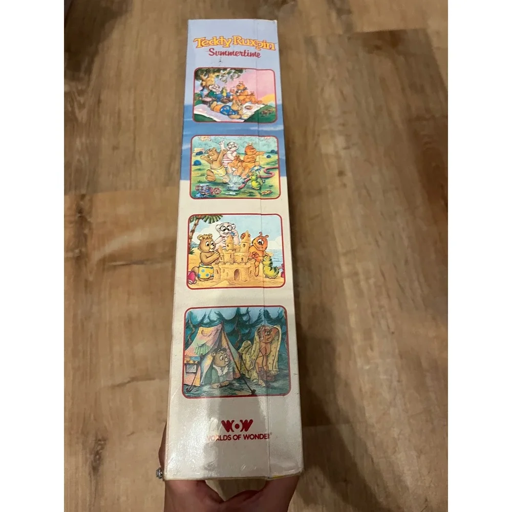 Vintage 1987 Teddy Ruxpin Summertime Outfit Cassette & Book Worlds of Wonder NEW